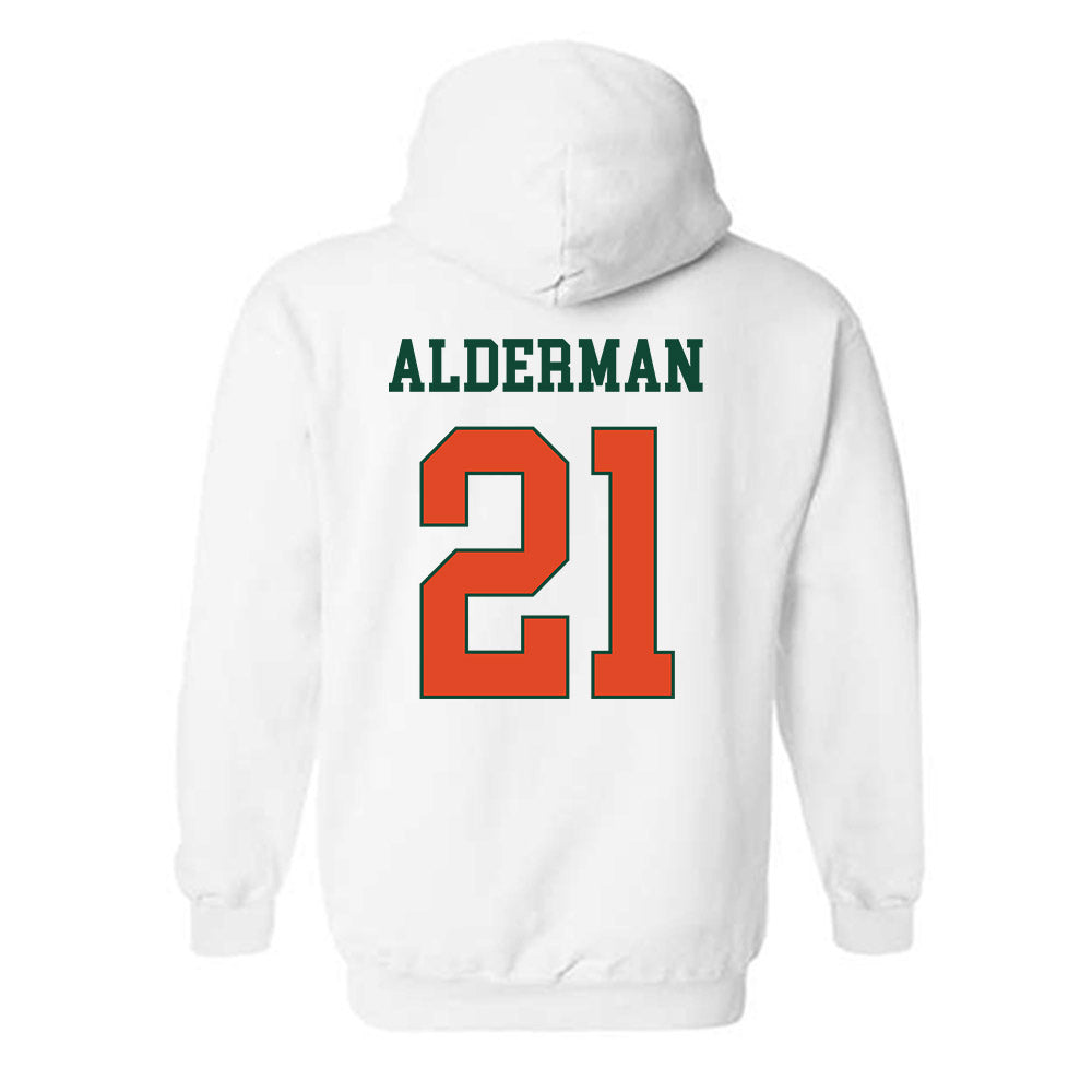 Miami - NCAA Football : Jaylin Alderman - Classic Shersey Hooded Sweatshirt