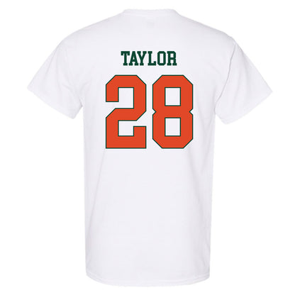 Miami - NCAA Football : Isaiah Taylor - Classic Shersey T-Shirt-1