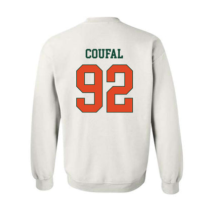 Miami - NCAA Football : Sam Coufal - Classic Shersey Crewneck Sweatshirt