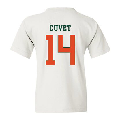 Miami - NCAA Baseball : Daniel Cuvet - Classic Shersey Youth T-Shirt-1