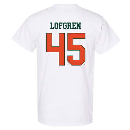 Miami - NCAA Baseball : Brixton Lofgren - Classic Shersey T-Shirt-1