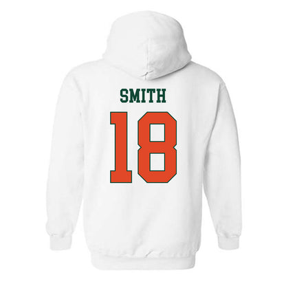 Miami - NCAA Football : Nikao Smith - Classic Shersey Hooded Sweatshirt