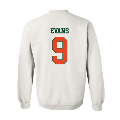 Miami - NCAA Baseball : Rob Evans - Classic Shersey Crewneck Sweatshirt-1