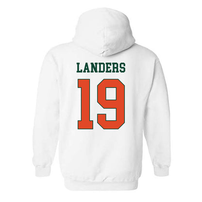 Miami - NCAA Women's Soccer : Maddie Landers - Classic Shersey Hooded Sweatshirt-1