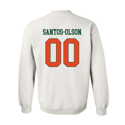 Miami - NCAA Baseball : Sebastian Santos-Olson - Classic Shersey Crewneck Sweatshirt-1