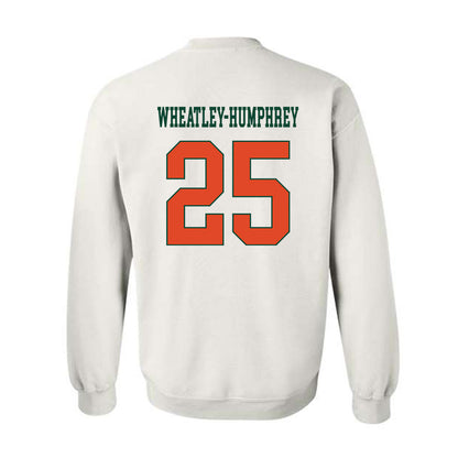 Miami - NCAA Football : Chris Wheatley-Humphrey - Classic Shersey Crewneck Sweatshirt-1