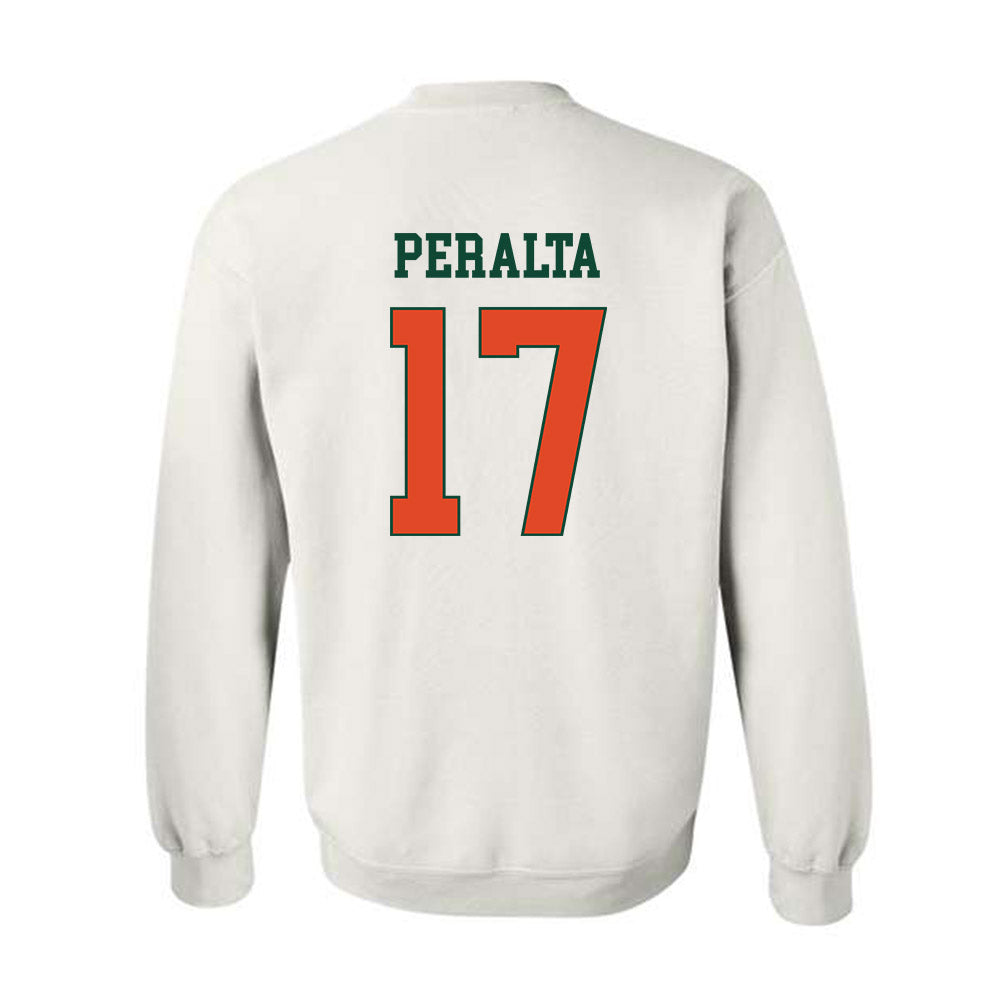 Miami - NCAA Baseball : Fabio Peralta - Classic Shersey Crewneck Sweatshirt-1