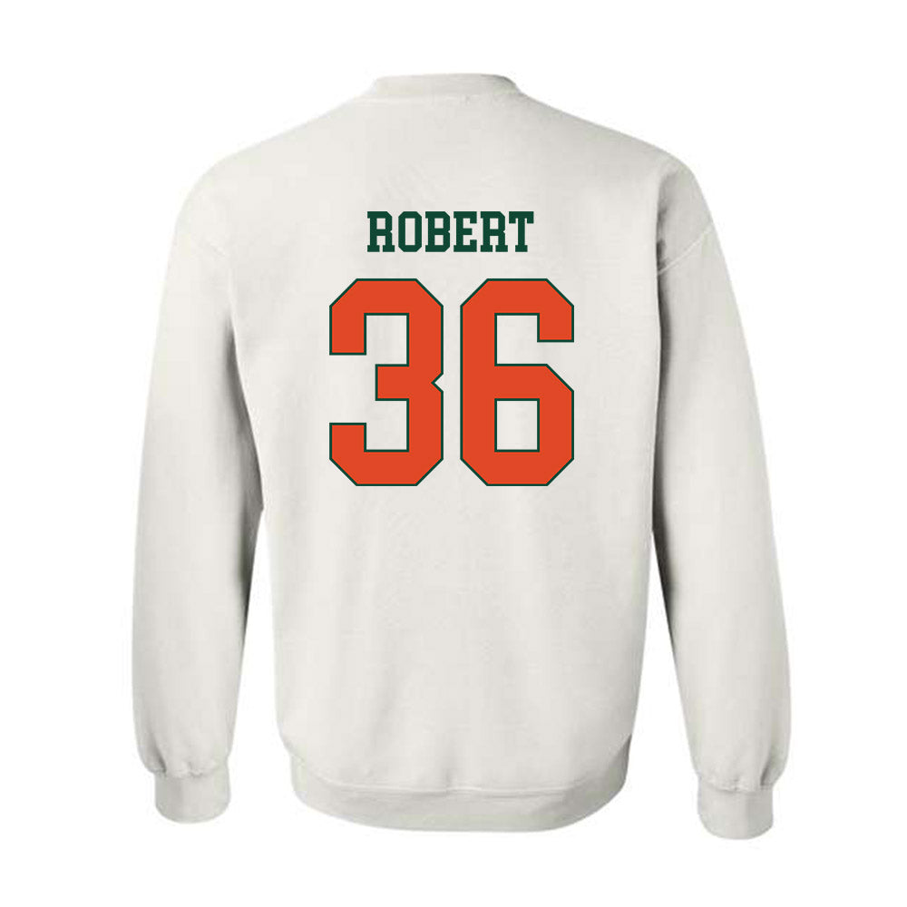 Miami - NCAA Baseball : Nick Robert - Classic Shersey Crewneck Sweatshirt-1