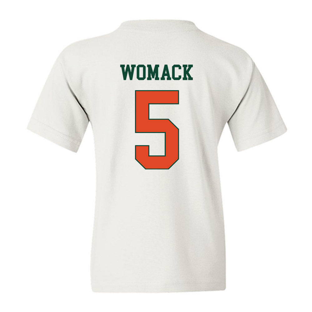 Miami - NCAA Women's Soccer : Jordyn Womack - Classic Shersey Youth T-Shirt-1