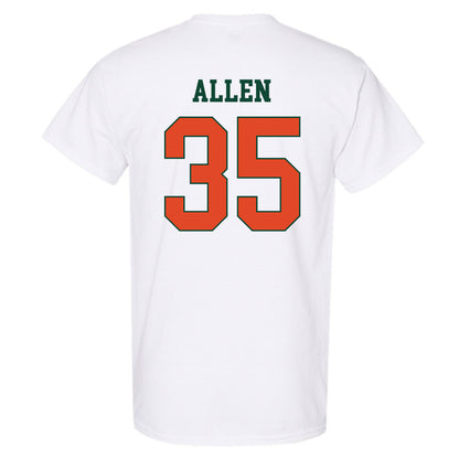 Miami - NCAA Men's Basketball : Dante Allen - Classic Shersey T-Shirt-1