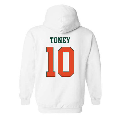 Miami - NCAA Football : Malachi Toney - Classic Shersey Hooded Sweatshirt-1