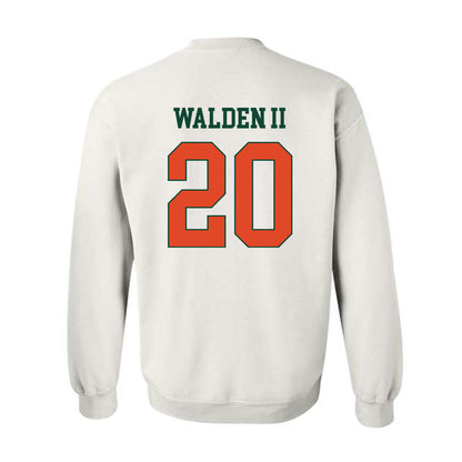 Miami - NCAA Football : Terrell Walden II - Classic Shersey Crewneck Sweatshirt-1