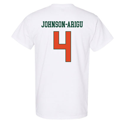 Miami - NCAA Men's Basketball : Isaiah Johnson-Arigu - Classic Shersey T-Shirt