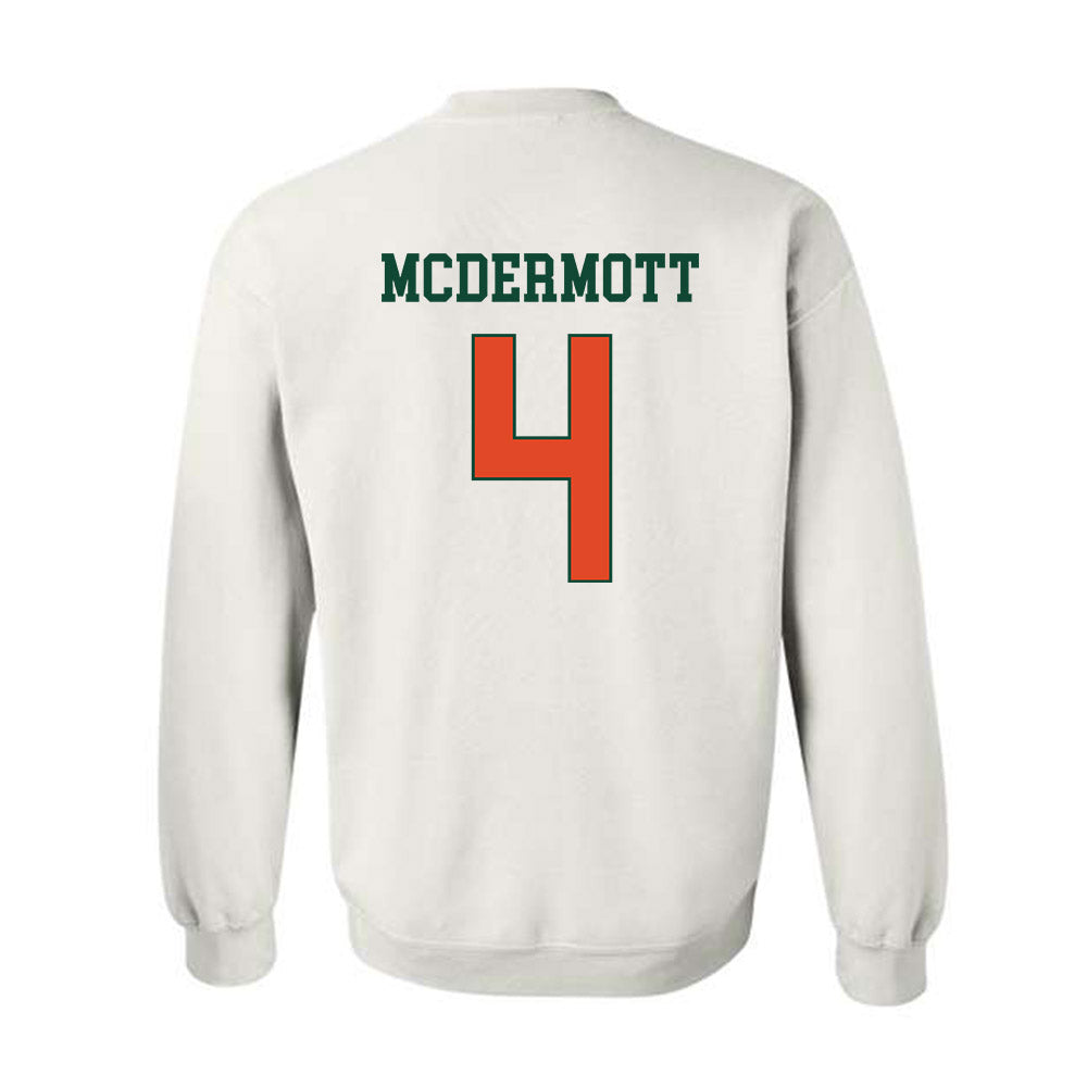 Miami - Women's Volleyball Alumni : Brooke McDermott - Classic Shersey Crewneck Sweatshirt