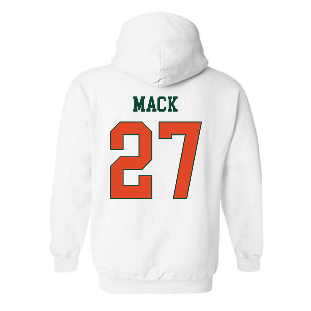 Miami - NCAA Football : Ryan Mack - Classic Shersey Hooded Sweatshirt-1