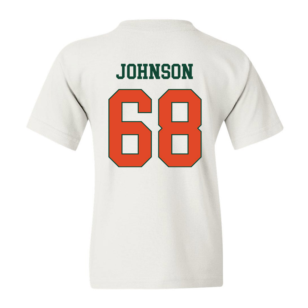 Miami - NCAA Football : Ian Johnson - Classic Shersey Youth T-Shirt