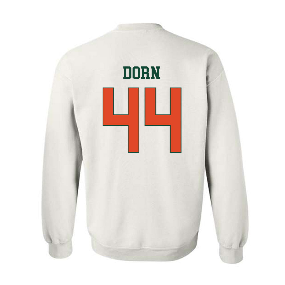 Miami - NCAA Baseball : Jake Dorn - Classic Shersey Crewneck Sweatshirt-1