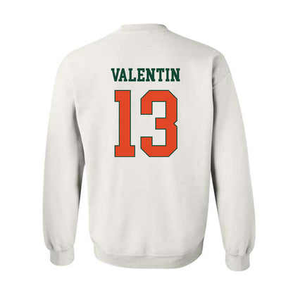 Miami - NCAA Women's Volleyball : Marla Valentin - Classic Shersey Crewneck Sweatshirt