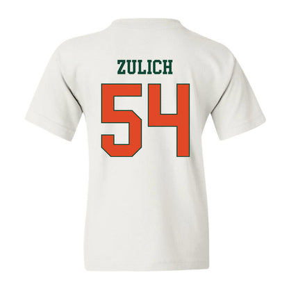 Miami - NCAA Women's Basketball : Sophia Zulich - Classic Shersey Youth T-Shirt