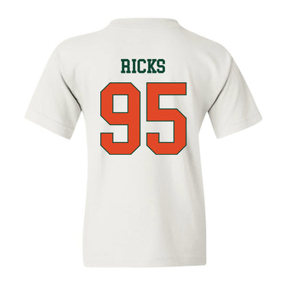 Miami - NCAA Football : Cooper Ricks - Classic Shersey Youth T-Shirt