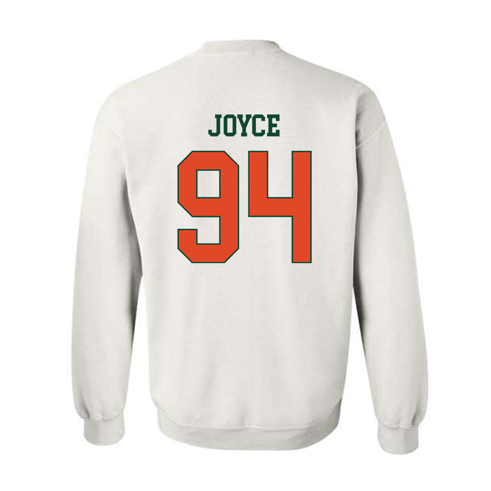 Miami - NCAA Football : Dylan Joyce - Classic Shersey Crewneck Sweatshirt-1