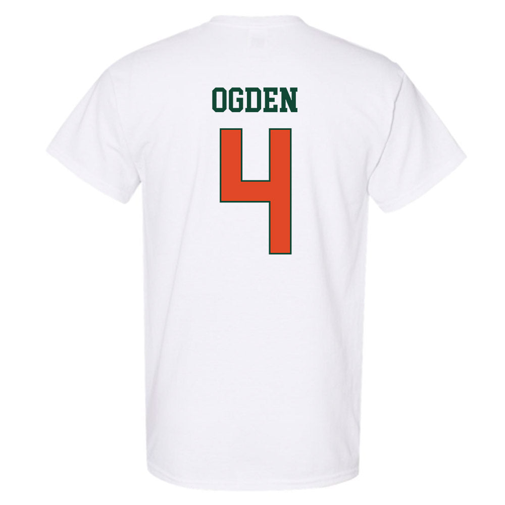 Miami - NCAA Baseball : Jake Ogden - Classic Shersey T-Shirt-1