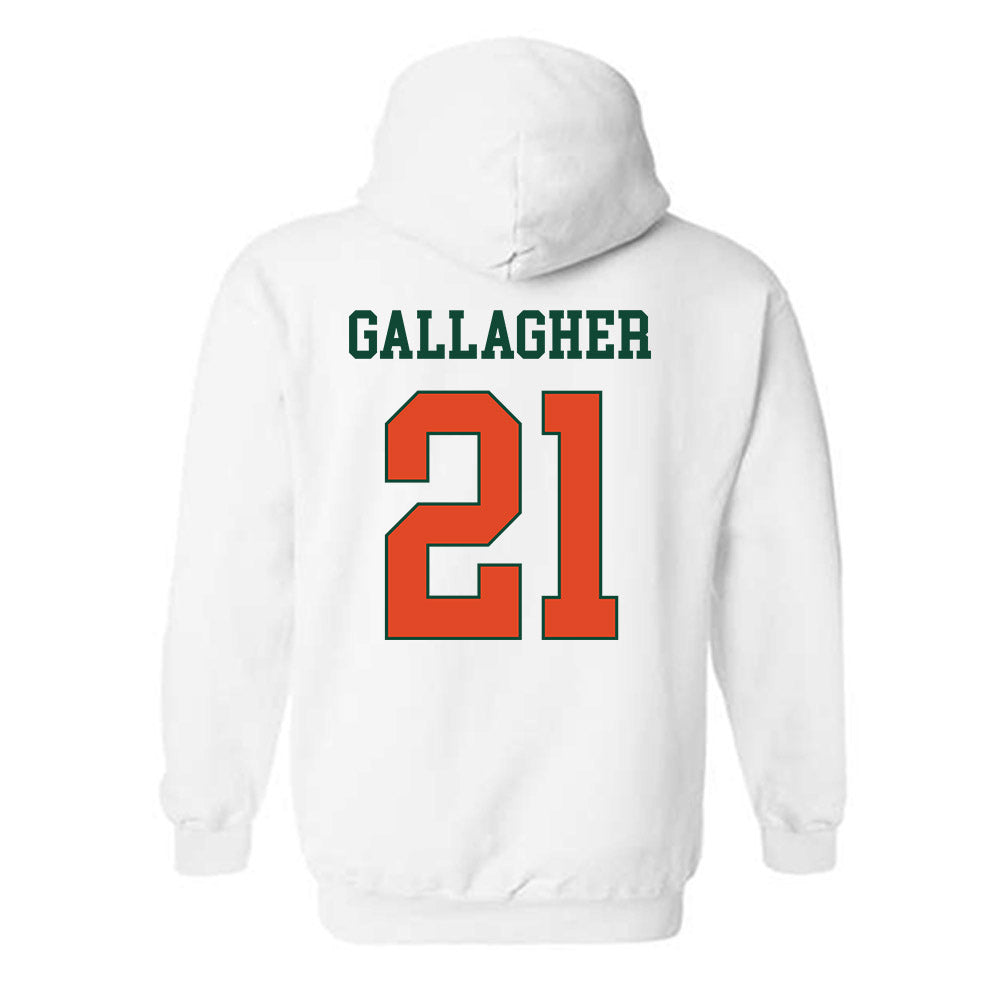 Miami - NCAA Women's Soccer : Kyla Gallagher - Classic Shersey Hooded Sweatshirt