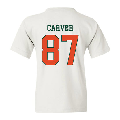 Miami - NCAA Football : Hunter Carver - Classic Shersey Youth T-Shirt