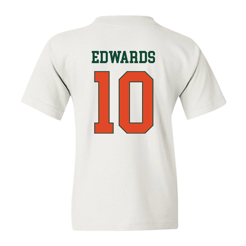 Miami - NCAA Women's Soccer : Julia Edwards - Classic Shersey Youth T-Shirt