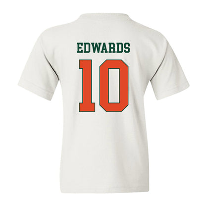 Miami - NCAA Women's Soccer : Julia Edwards - Classic Shersey Youth T-Shirt