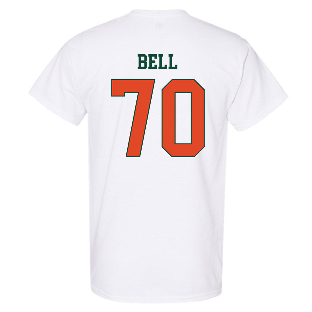 Miami - NCAA Football : Markel Bell - Classic Shersey T-Shirt-1