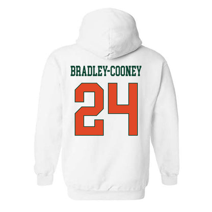 Miami - NCAA Baseball : Packy Bradley-Cooney - Classic Shersey Hooded Sweatshirt-1