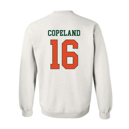 Miami - NCAA Baseball : Cian Copeland - Classic Shersey Crewneck Sweatshirt-1