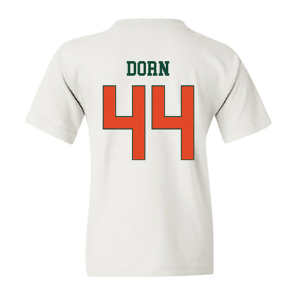 Miami - NCAA Baseball : Jake Dorn - Classic Shersey Youth T-Shirt-1