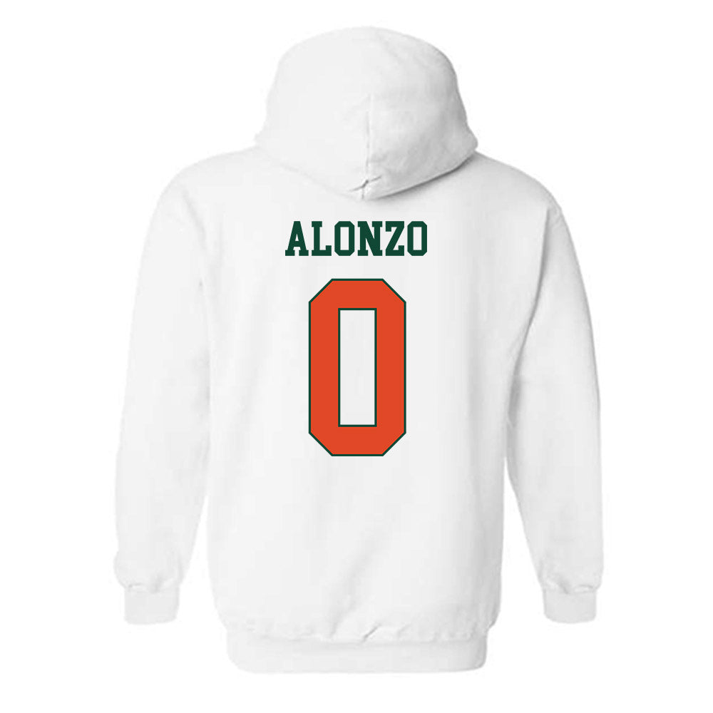 Miami - NCAA Women's Soccer : Vikki Alonzo - Classic Shersey Hooded Sweatshirt-1