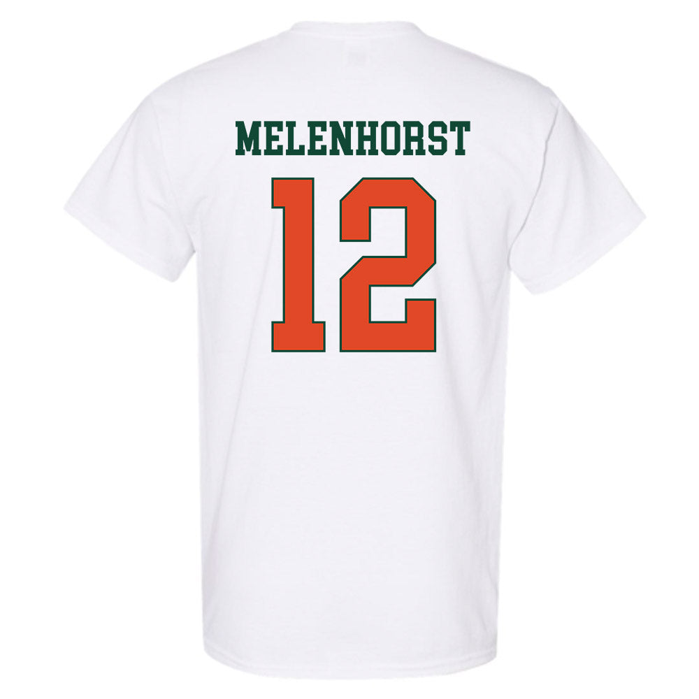 Miami - NCAA Women's Soccer : Teegan Melenhorst - Classic Shersey T-Shirt-1