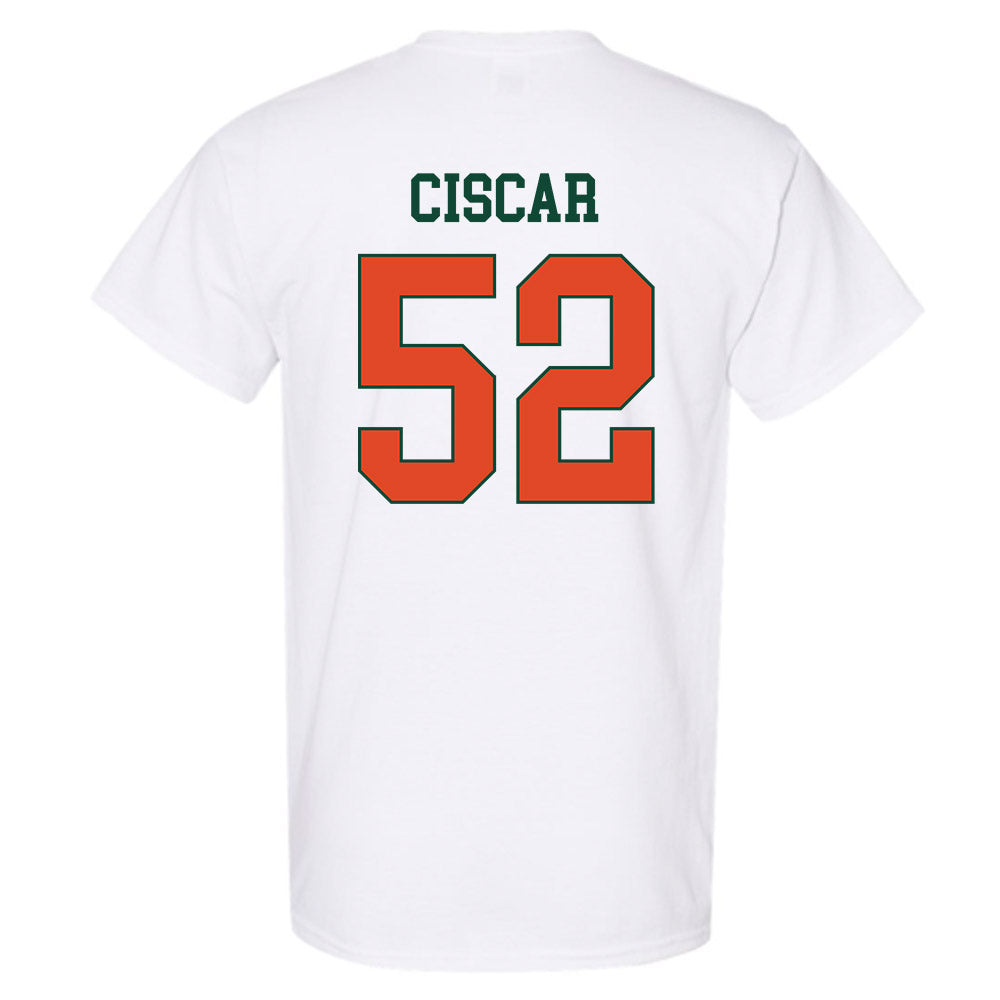 Miami - NCAA Baseball : Anthony Ciscar - Classic Shersey T-Shirt-1