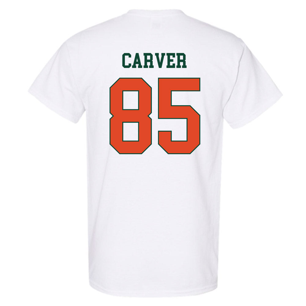 Miami - NCAA Football : Jackson Carver - Classic Shersey T-Shirt