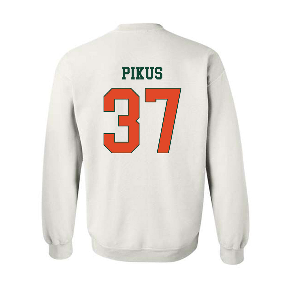 Miami - NCAA Football : Henry Pikus - Classic Shersey Crewneck Sweatshirt-1