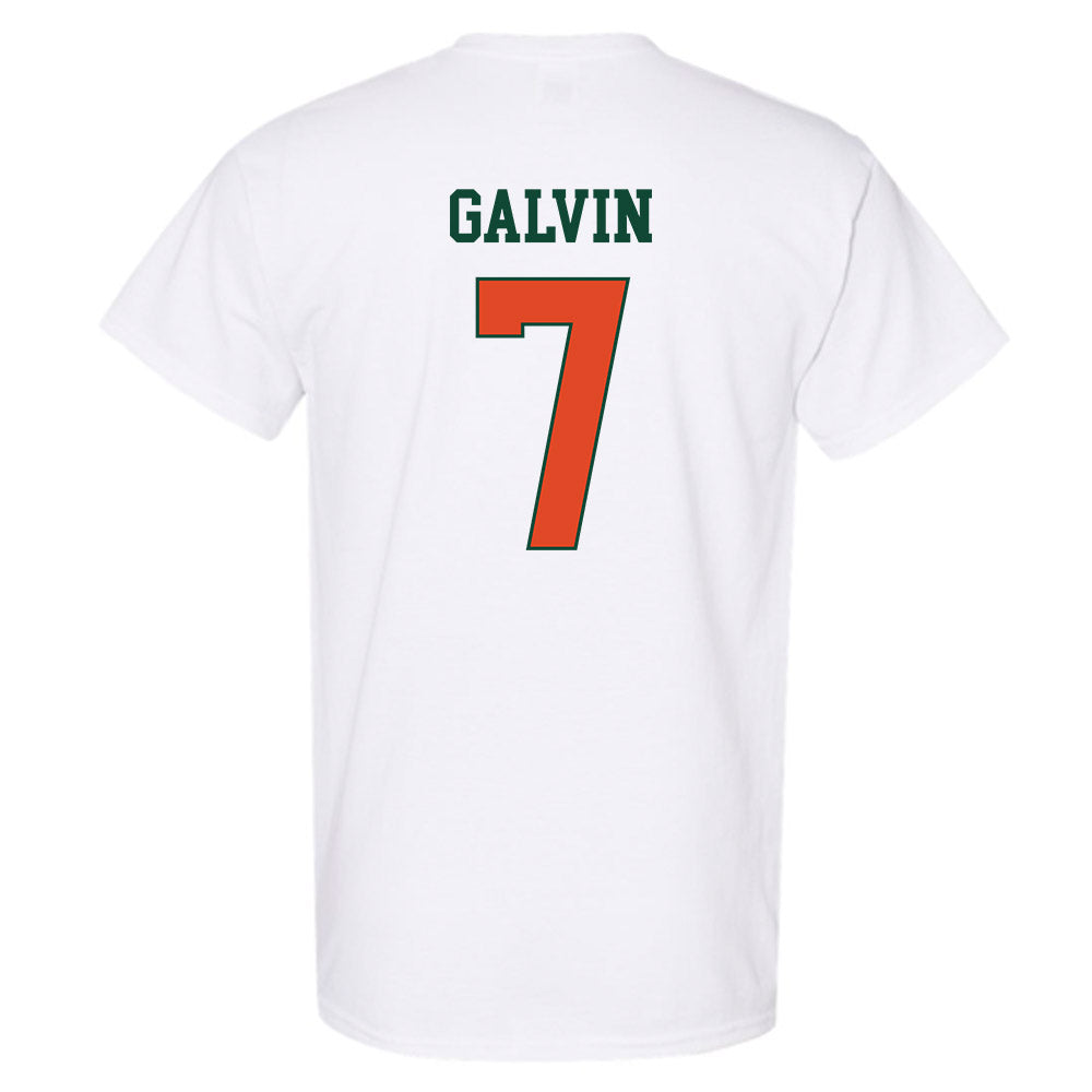 Miami - NCAA Baseball : Max Galvin - Classic Shersey T-Shirt-1