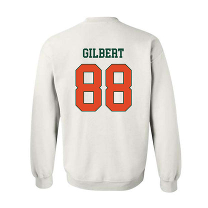 Miami - NCAA Football : Luka Gilbert - Classic Shersey Crewneck Sweatshirt-1