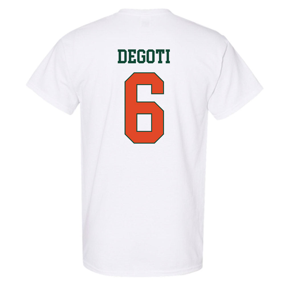 Miami - NCAA Baseball : Brandon DeGoti - Classic Shersey T-Shirt-1