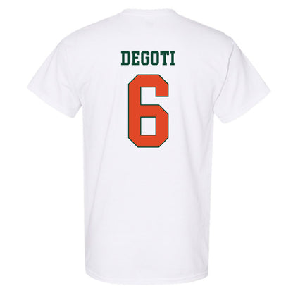 Miami - NCAA Baseball : Brandon DeGoti - Classic Shersey T-Shirt-1