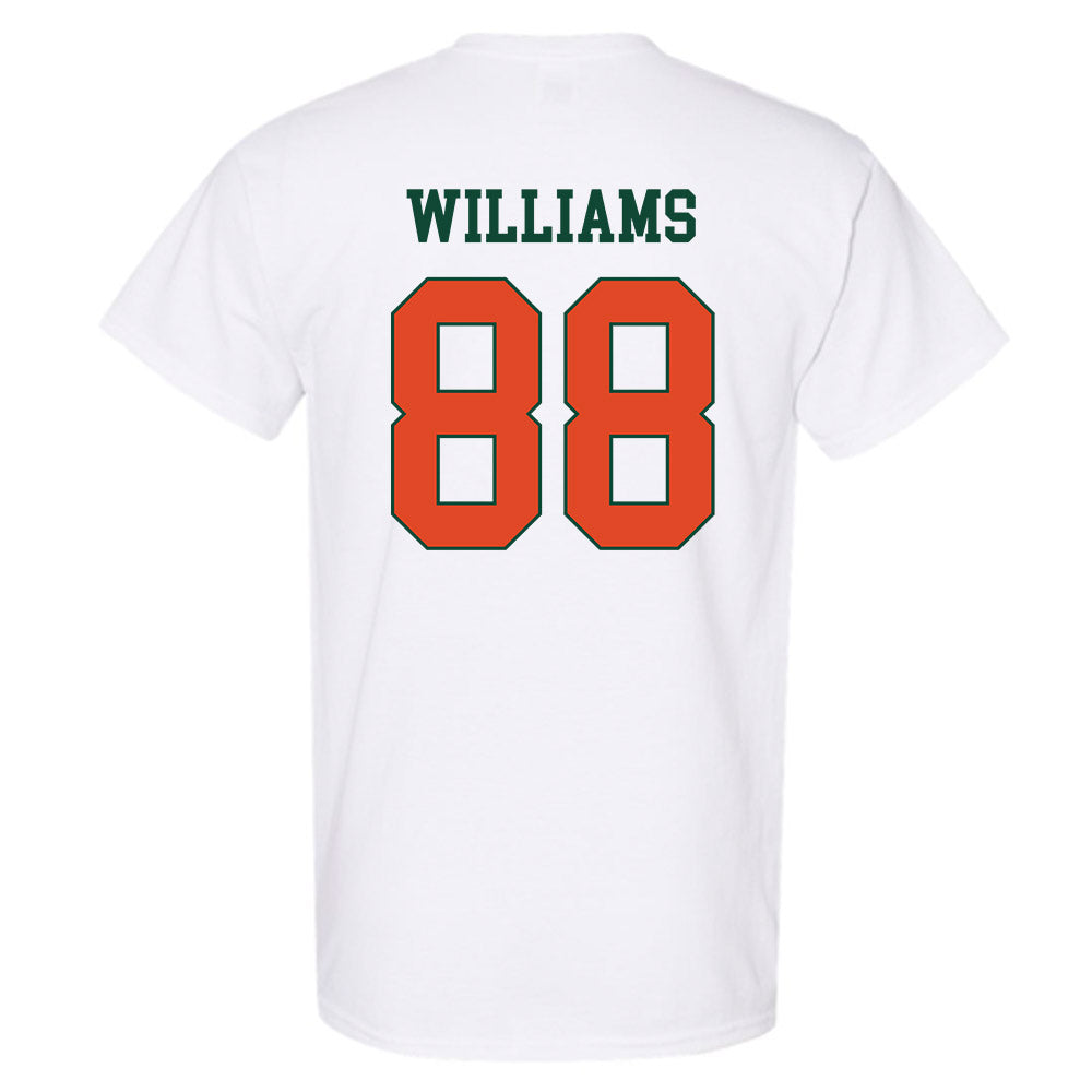 Miami - NCAA Football : Riley Williams - Classic Shersey T-Shirt