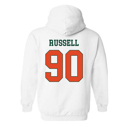 Miami - NCAA Football : Daylen Russell - Classic Shersey Hooded Sweatshirt