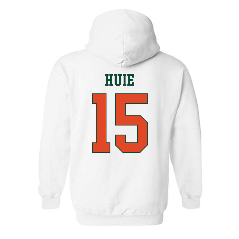 Miami - NCAA Men's Basketball : Kiree Huie - Classic Shersey Hooded Sweatshirt