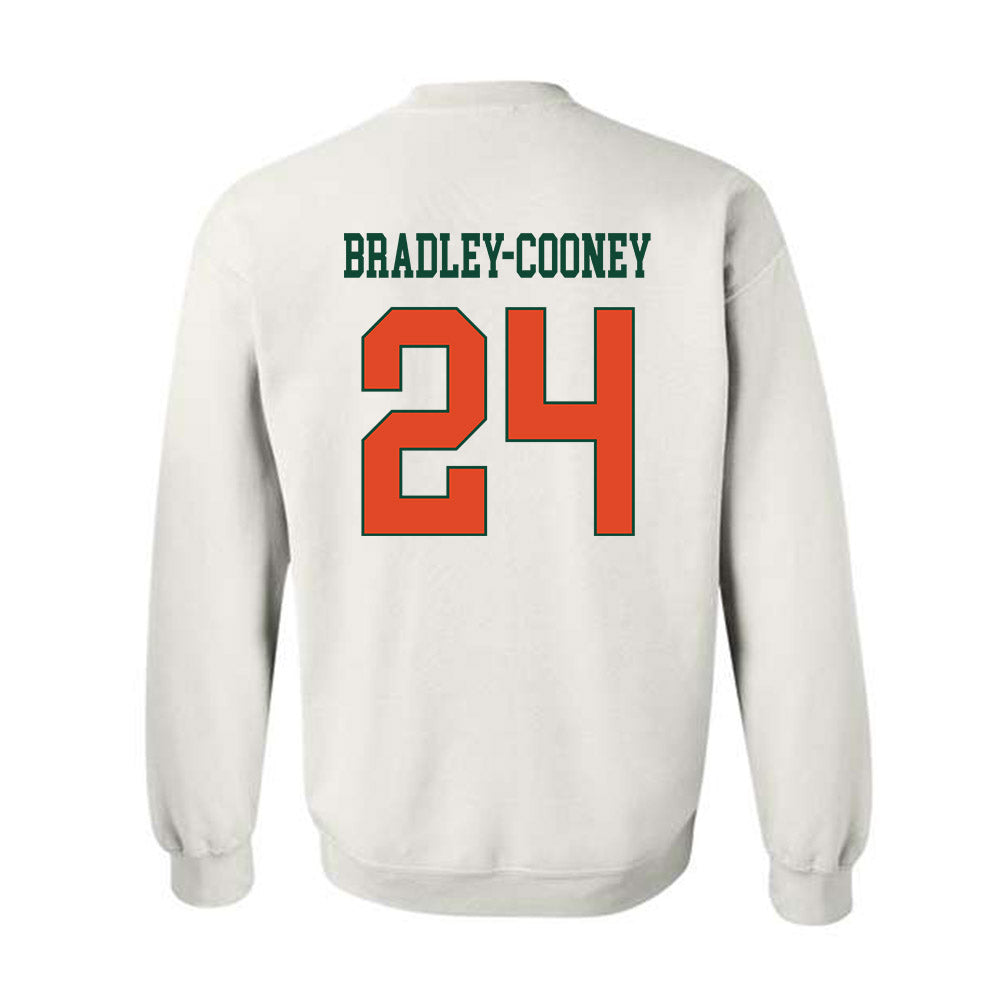 Miami - NCAA Baseball : Packy Bradley-Cooney - Classic Shersey Crewneck Sweatshirt-1