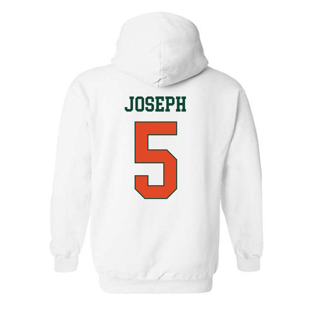 Miami - NCAA Football : Nathaniel Joseph - Classic Shersey Hooded Sweatshirt