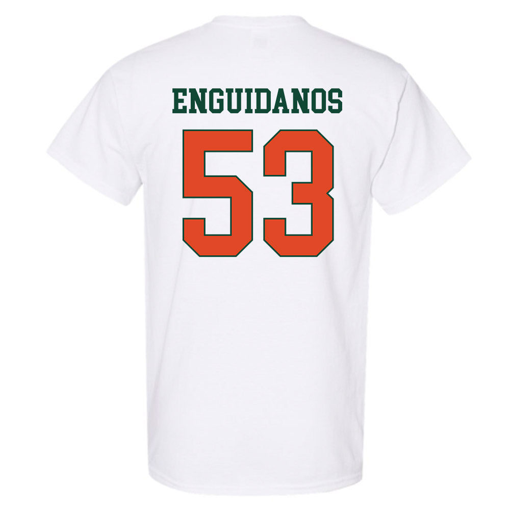 Miami - NCAA Football : Joey Enguidanos - Classic Shersey T-Shirt