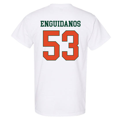 Miami - NCAA Football : Joey Enguidanos - Classic Shersey T-Shirt